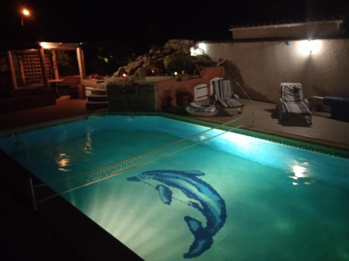 Gite T2 Avec Grande Piscine Lejlighed Villeneuve-la-Comptal Eksteriør billede